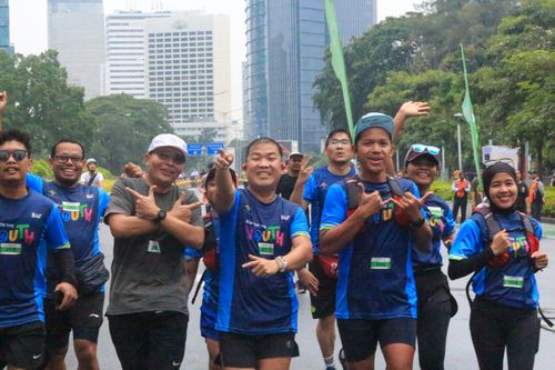 Race photo from Road to BAF Lions Run 2024