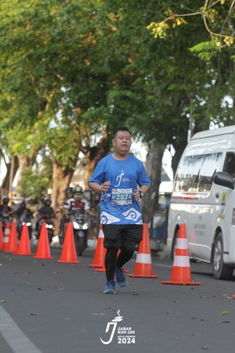 Race photo from Jabar Run 10K 2024