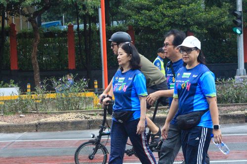 Race photo from Road to BAF Lions Run 2024