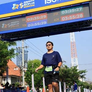 Race photo from SURABAYA ISOPLUS MARATHON 2026