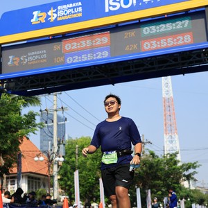 Race photo from SURABAYA ISOPLUS MARATHON 2026