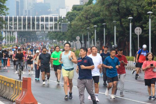 Race photo from Road to BAF Lions Run 2024