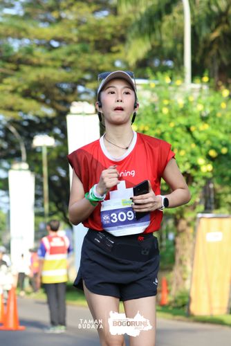 Race photo from Taman Budaya x BOGORUN 2025
