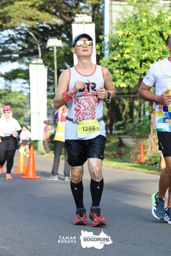 Race photo from Taman Budaya x BOGORUN 2025