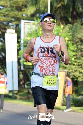 Race photo from Taman Budaya x BOGORUN 2025