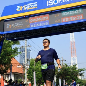 Race photo from SURABAYA ISOPLUS MARATHON 2026