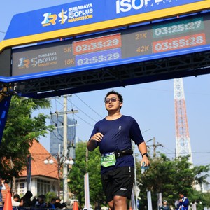 Race photo from SURABAYA ISOPLUS MARATHON 2026