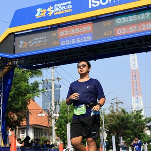 Race photo from SURABAYA ISOPLUS MARATHON 2026