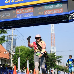 Race photo from SURABAYA ISOPLUS MARATHON 2026