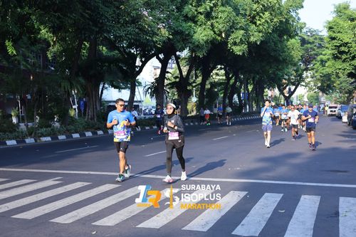 Race photo from SURABAYA ISOPLUS MARATHON 2025