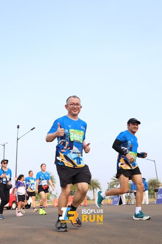 Race photo from ISOPlus Run 2024 Jakarta