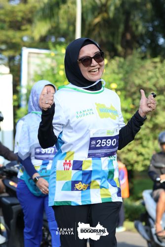 Race photo from Taman Budaya x BOGORUN 2025