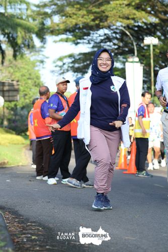 Race photo from Taman Budaya x BOGORUN 2025