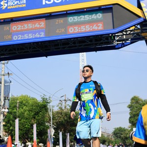 Race photo from SURABAYA ISOPLUS MARATHON 2026