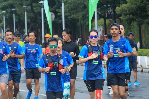 Race photo from Road to BAF Lions Run 2024
