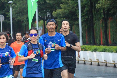 Race photo from Road to BAF Lions Run 2024