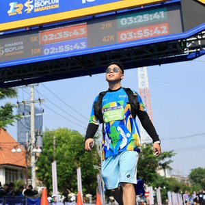Race photo from SURABAYA ISOPLUS MARATHON 2026