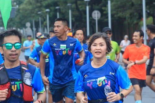 Race photo from Road to BAF Lions Run 2024