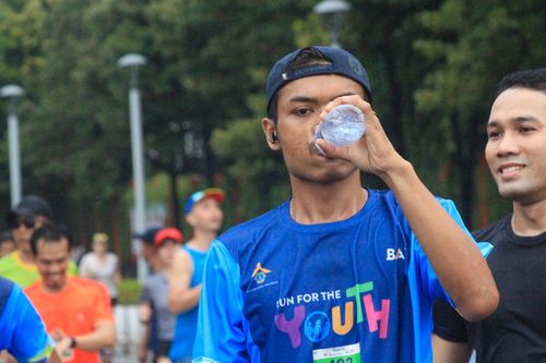 Race photo from Road to BAF Lions Run 2024