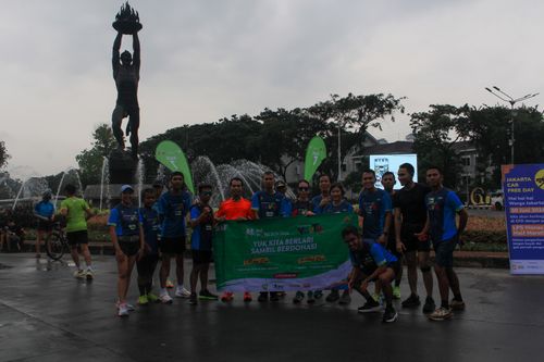 Race photo from Road to BAF Lions Run 2024