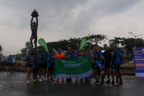 Race photo from Road to BAF Lions Run 2024