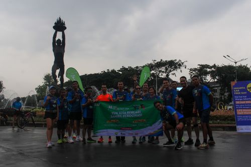 Race photo from Road to BAF Lions Run 2024