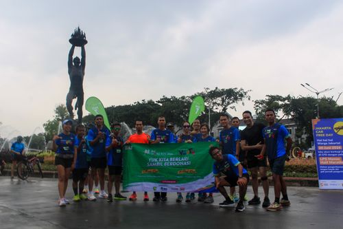 Race photo from Road to BAF Lions Run 2024