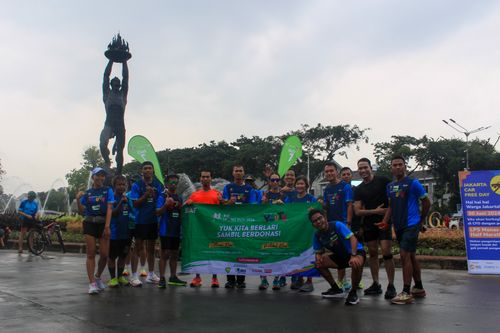 Race photo from Road to BAF Lions Run 2024