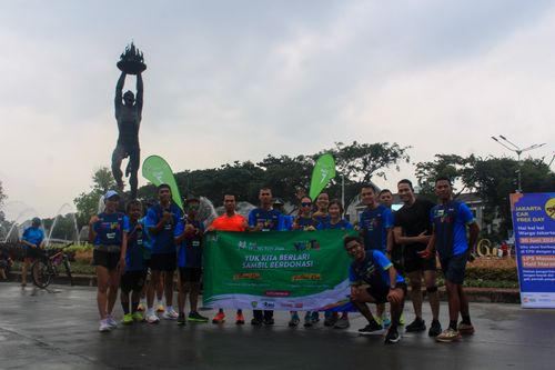 Race photo from Road to BAF Lions Run 2024
