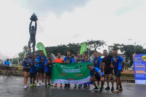 Race photo from Road to BAF Lions Run 2024
