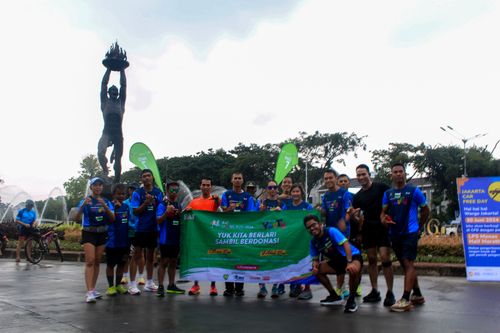 Race photo from Road to BAF Lions Run 2024