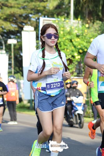 Race photo from Taman Budaya x BOGORUN 2025