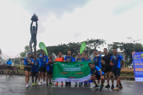 Race photo from Road to BAF Lions Run 2024
