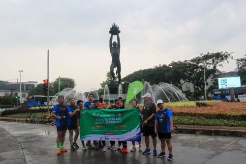 Race photo from Road to BAF Lions Run 2024