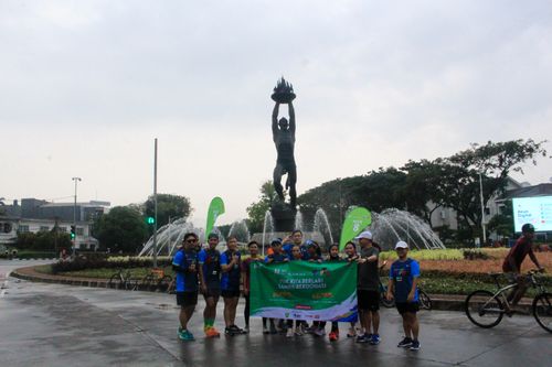Race photo from Road to BAF Lions Run 2024