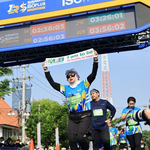Race photo from SURABAYA ISOPLUS MARATHON 2026