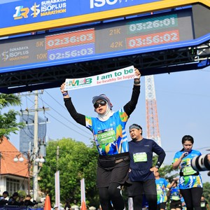 Race photo from SURABAYA ISOPLUS MARATHON 2026