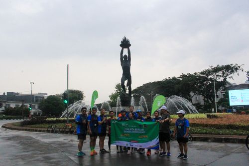 Race photo from Road to BAF Lions Run 2024