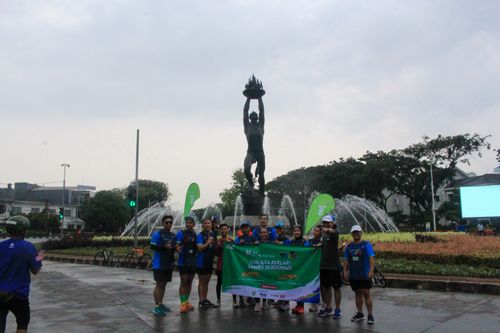 Race photo from Road to BAF Lions Run 2024