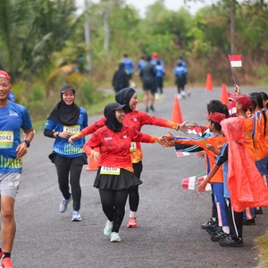 Race photo from Belitung Multisport Festival