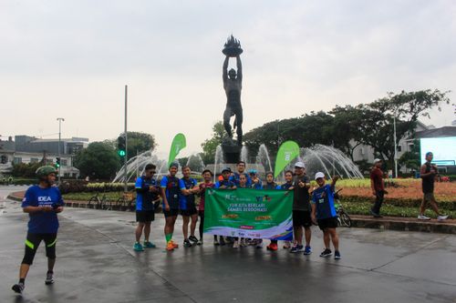 Race photo from Road to BAF Lions Run 2024