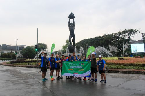 Race photo from Road to BAF Lions Run 2024