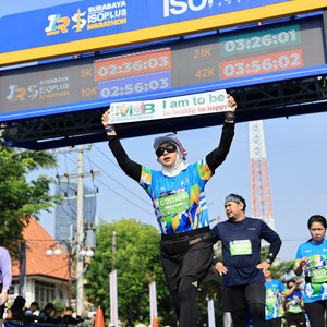 Race photo from SURABAYA ISOPLUS MARATHON 2026