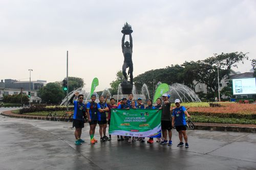 Race photo from Road to BAF Lions Run 2024