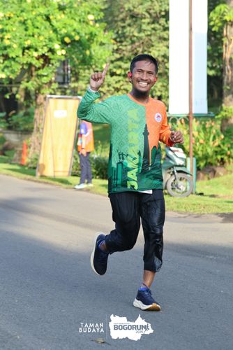 Race photo from Taman Budaya x BOGORUN 2025
