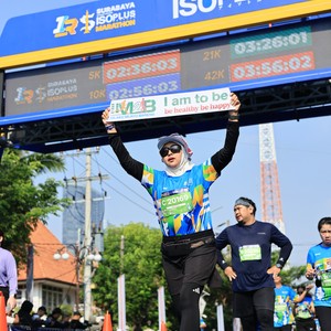 Race photo from SURABAYA ISOPLUS MARATHON 2026