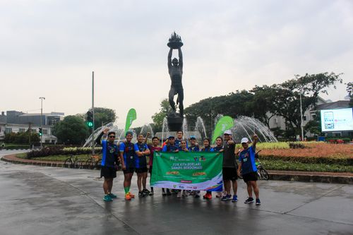 Race photo from Road to BAF Lions Run 2024