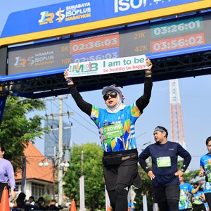 Race photo from SURABAYA ISOPLUS MARATHON 2026