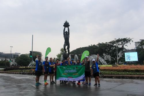 Race photo from Road to BAF Lions Run 2024