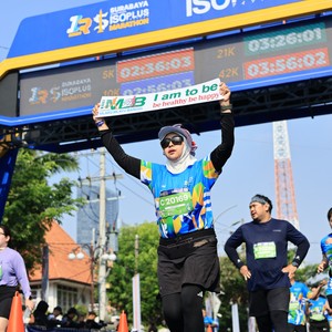 Race photo from SURABAYA ISOPLUS MARATHON 2026